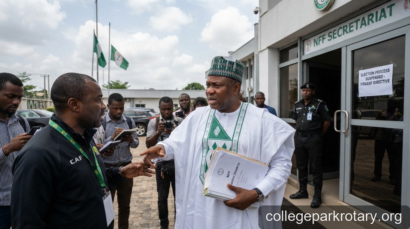 Khủng hoảng NFF: FIFA và CAF can thiệp, đình chỉ bầu cử tại Nigeria